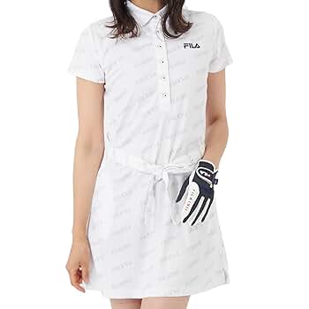 Amazon.co.jp: [フィラ ゴルフ] ワンピース タイポグラフィック