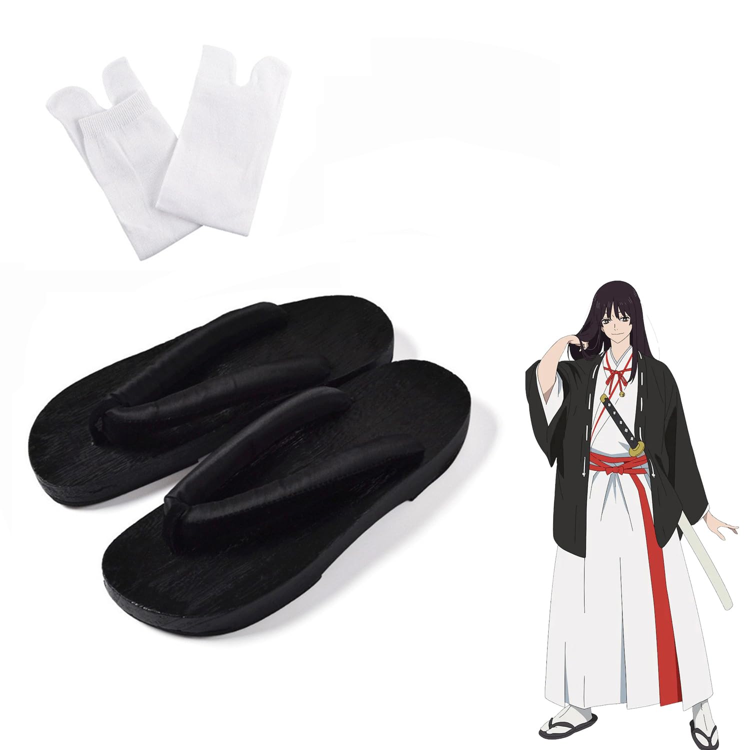 Amazon.co.jp: 地獄楽 グッズ コスプレ衣装 ウィッグ 山田浅ェ門 桐馬