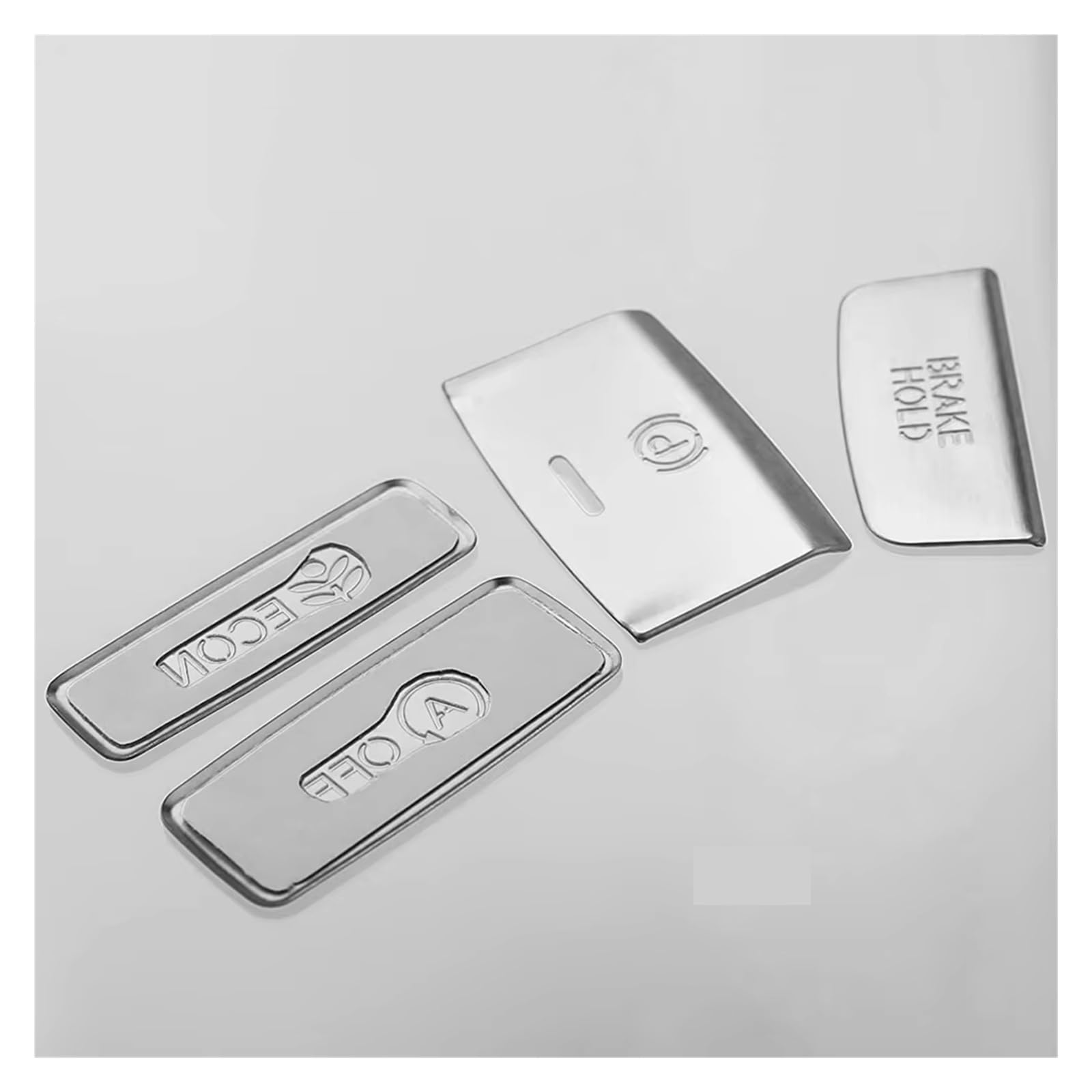 for 11Th for Gen for Civic 2022 Center Console Gear Panel Handbrake Button Cover Trim Aluminium Sticker Handbrake Switch