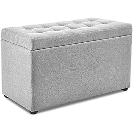 Storage Ottoman Stool...