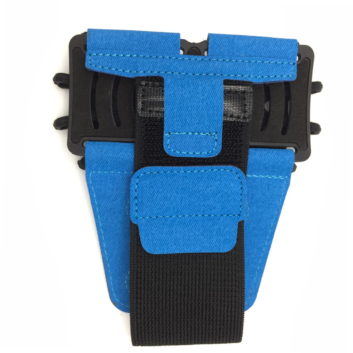 WOONEKY 2pezzi Belt Holder Per Smartphone Rotazione Per Attività Outdoor e Running e Cuffie Colore Blu