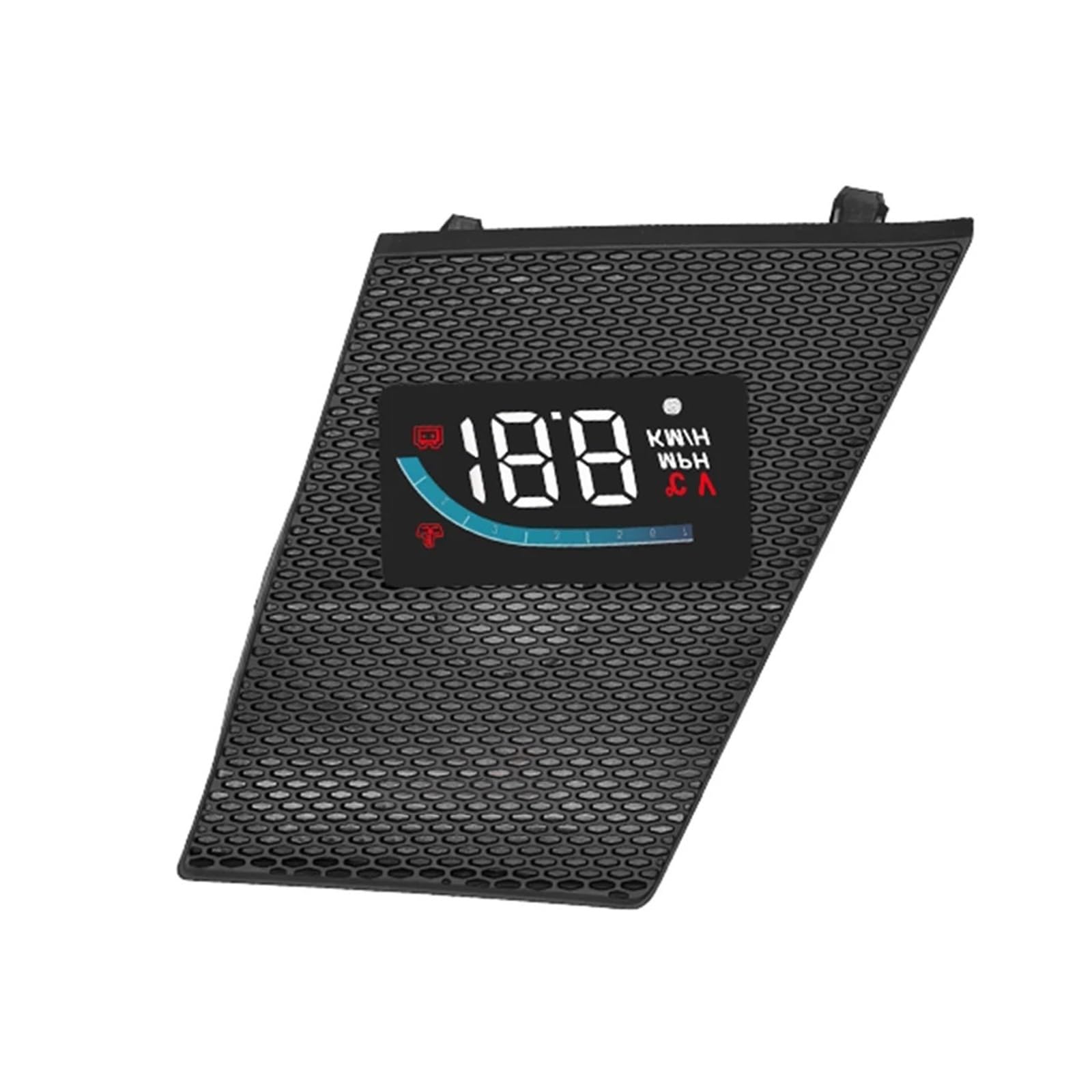 Auto HUD Projektor Samochodowy Alarm Head Up Wyświetlacz Prędkościomierza Przednia Szyba(Km h light)