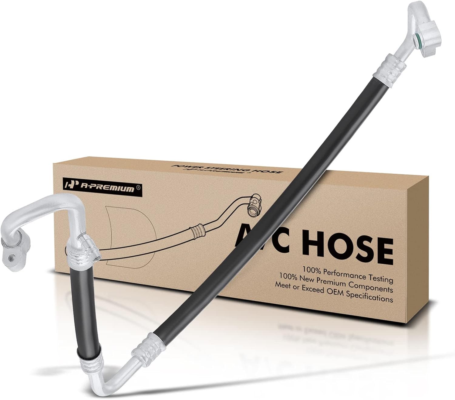 A-Premium A/C Suction Line Hose Assembly Compatible with Mazda Miata 2001-2003 L4 1.8L, Compressor to Evap