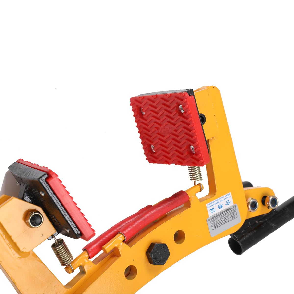 Pinza Di Sollevamento Per Pietra Regolabile 4–18 cm, Portata 350 kg, Pinza A Forbice Antiscivolo Per Cordoli, Marmo, Granito E Blocchi In Cemento