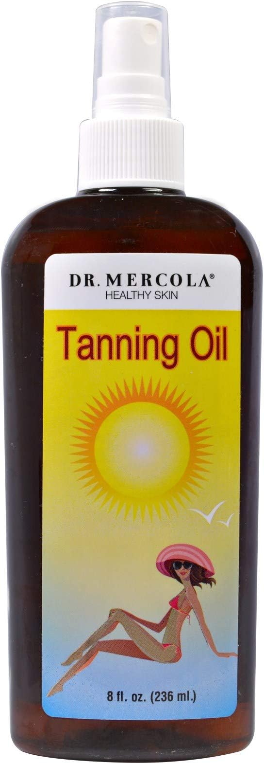 Dr Mercola Natural Tanning Oil (236ml)