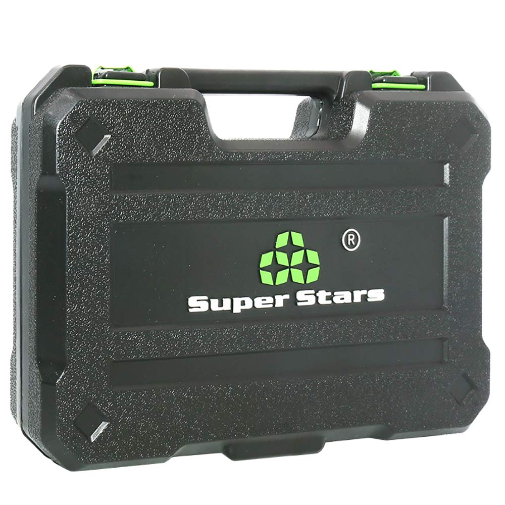 Toplionace Kit Expansor de Tubo de 6-19mm, Aire Acondicionado Manual, Tubo de Cobre, Escariador Excéntrico Métrico ST-806FT (A)