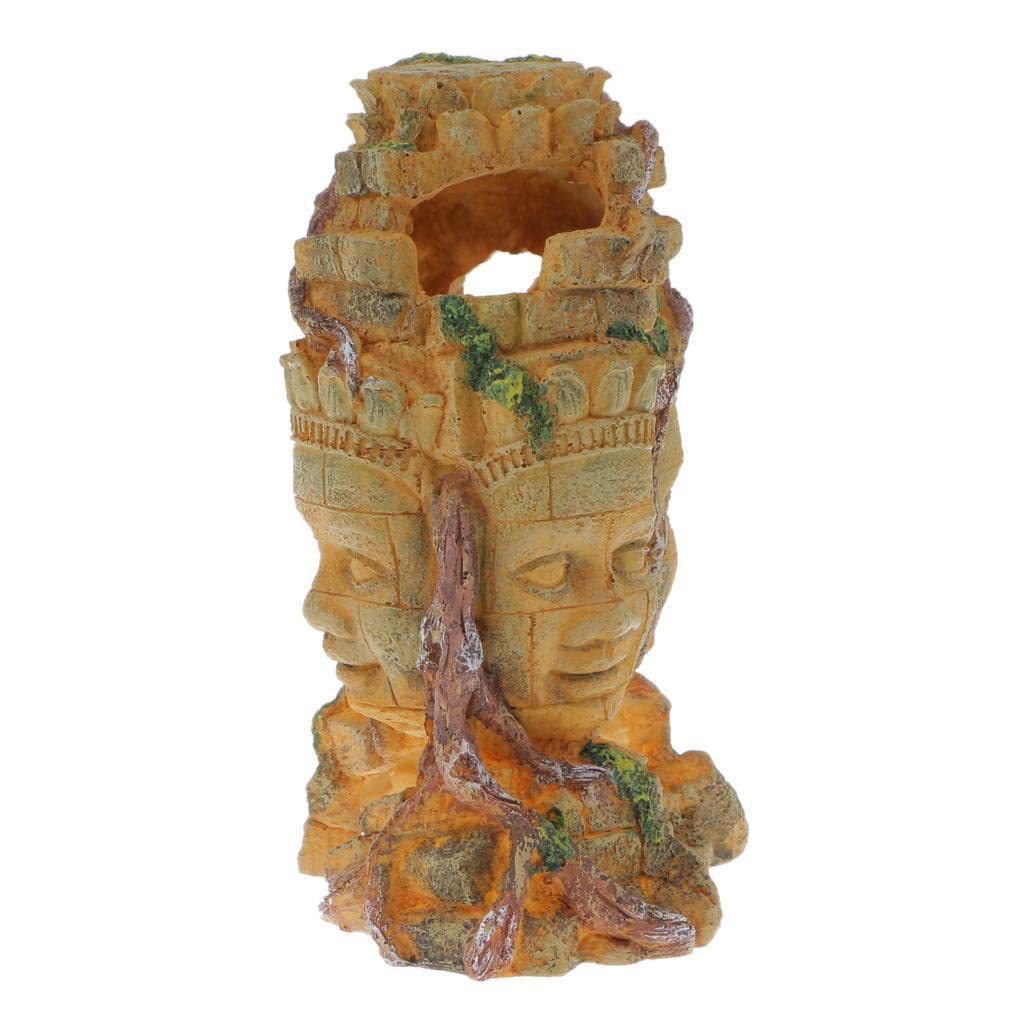 Sharplace Terrarium Aquarium Dekoration, Buddha Höhle, Versteck