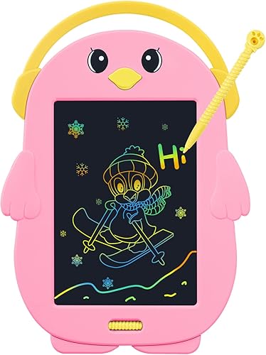 Tableta de escritura LCD para niños, tablero de garabatos Joyasis, tablero de escritura educativo de colorido tablero de dibujo borrable, tableta de