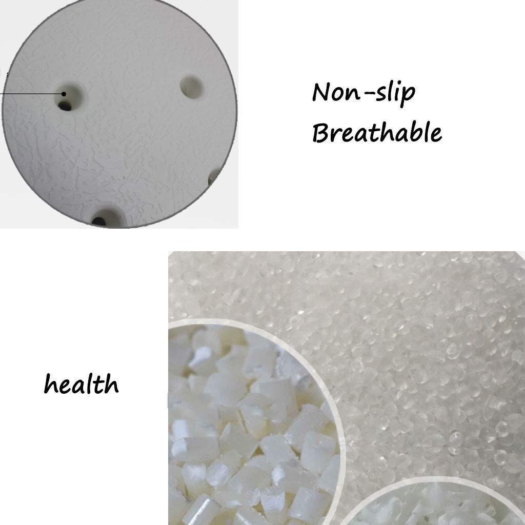 Taburete de Ducha Asiento de baño Silla de baño de Aluminio Ligero con Respaldo Antideslizante, Regulable en Altura, para ancianas con discapacidad, Que Lleva 150 kg