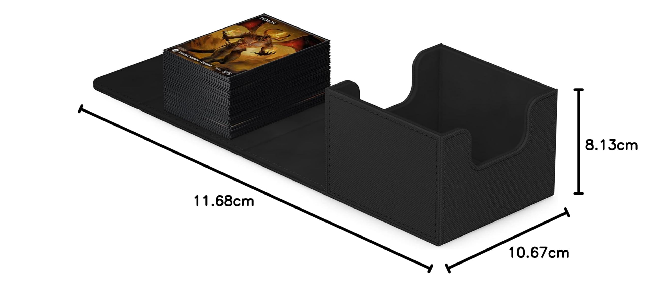 Ultimate Guard Sidewinder 133+ Monocolor Black