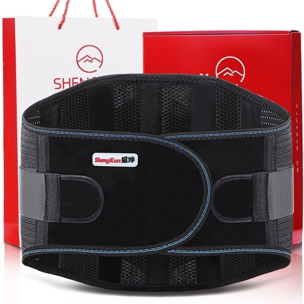 Tutore Lombare Supporto Lombare Autoriscaldante, Supporto Decompressione for Uomo Donna Sollievo dal Dolore E Prevenire Lesioni, Traspirante (Size : M)