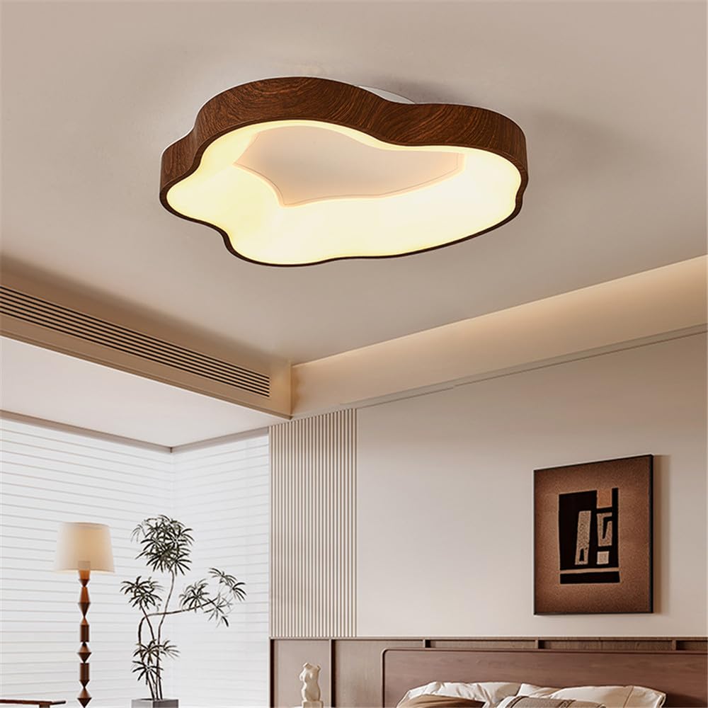 KXEcoLife Nordic LED Ceiling Lamp Contemporary Simplicity Art Living Room Restaurant Bedroom Study Children's Corridor Balcony Lights (3826B D49CM)