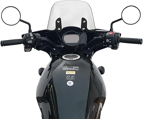 Vista 13 de Carenado de motocicleta para Honda Rebel CMX 1100 Rebel1100 CMX1100 CMX1100 2021 2022 2023 2024 2025 2026 Máscara de viento deflector cubierta gris