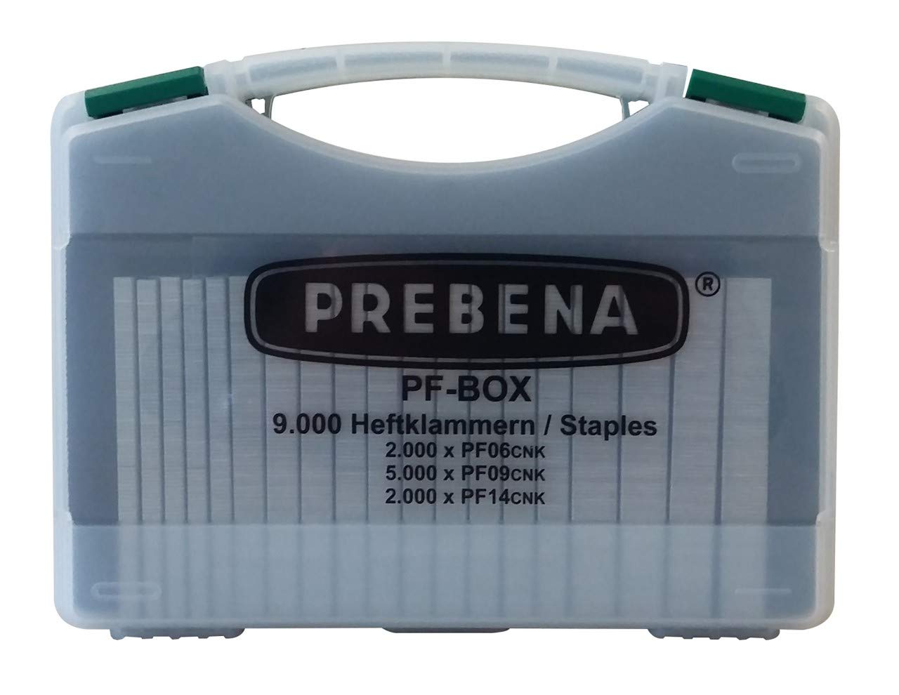 prebena Punti metallici in valigetta assortita