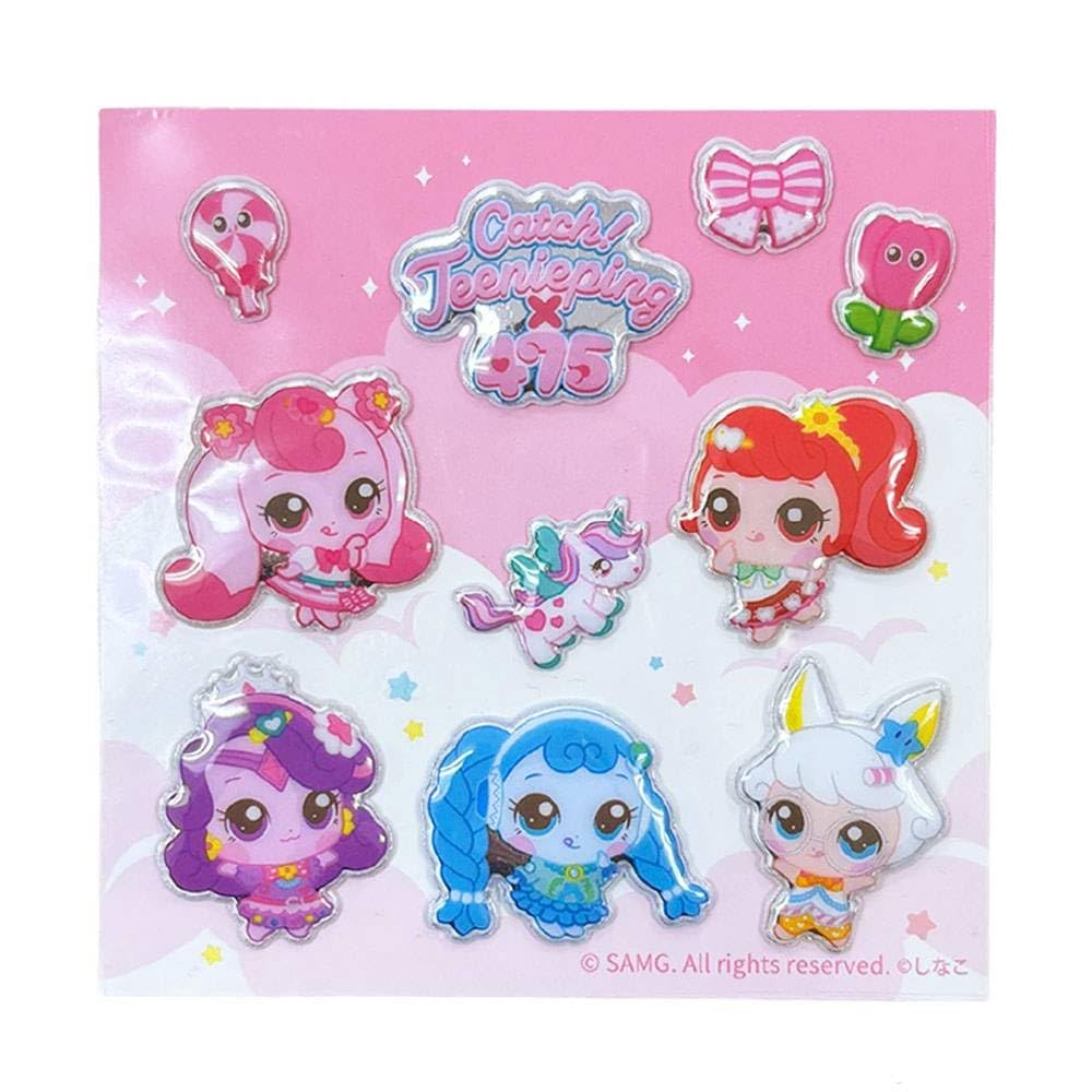 Amazon.co.jp: シークレット キャッチ！ティニピン×しなこ ぷっくり