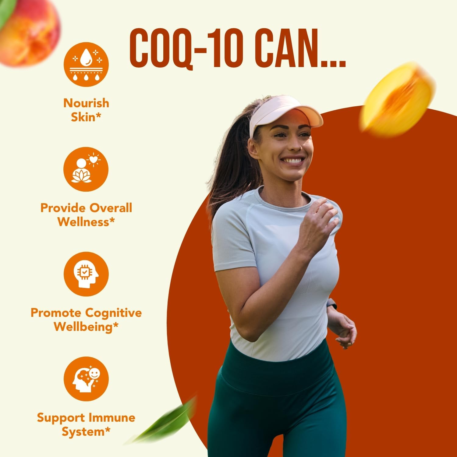 Coenzyme Q10 400mg CoQ10 Supplement - Once Daily Coq 10 400mg Powder Capsules for Healthy Heart Antioxidant and Energy Support - Non-GMO Quick Absorption Ubiquinone Q10 Coenzyme (200 Servings)