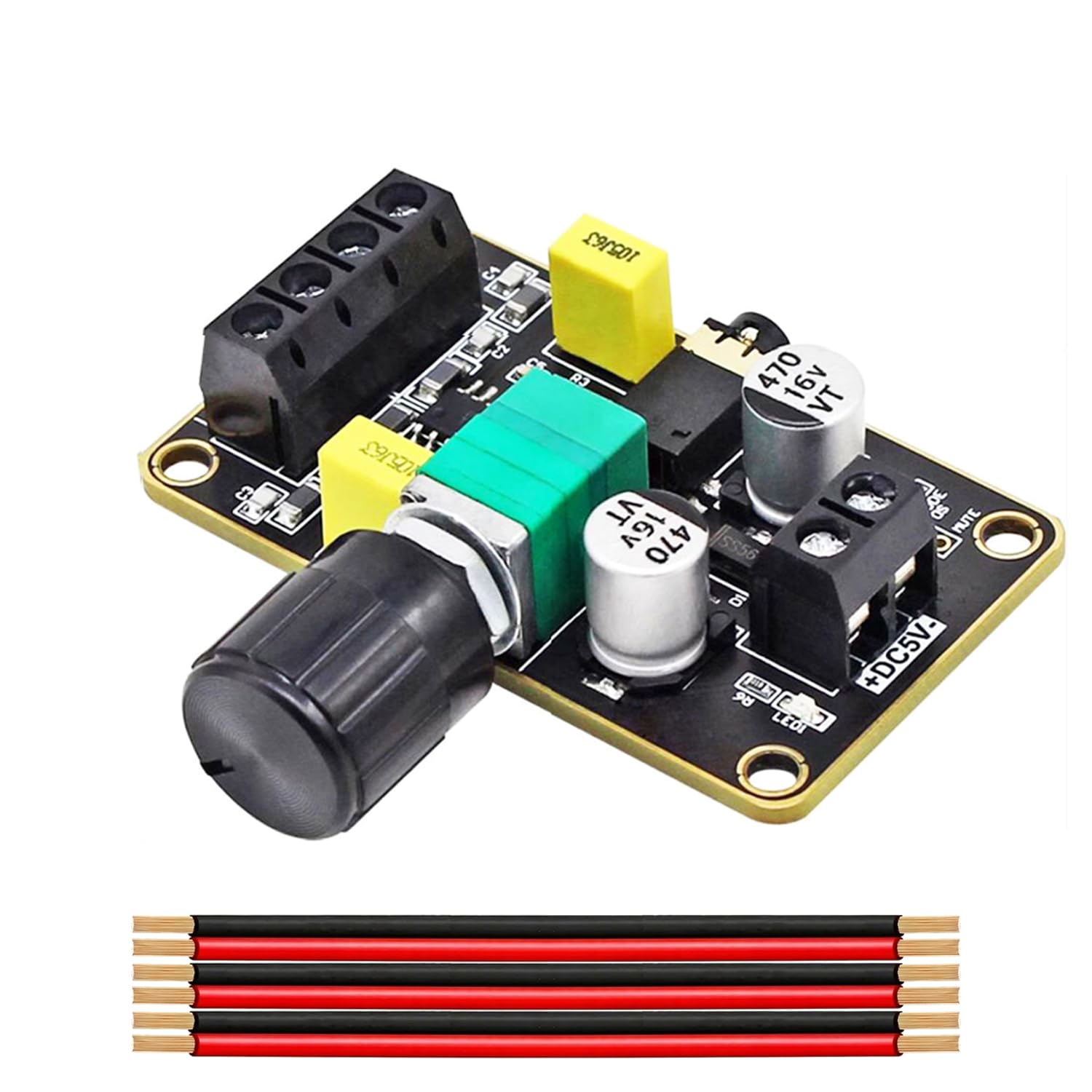 gotor pam8406 Audio Amplifier Board Class d Amplifier 5w 2.0 Dual Channel