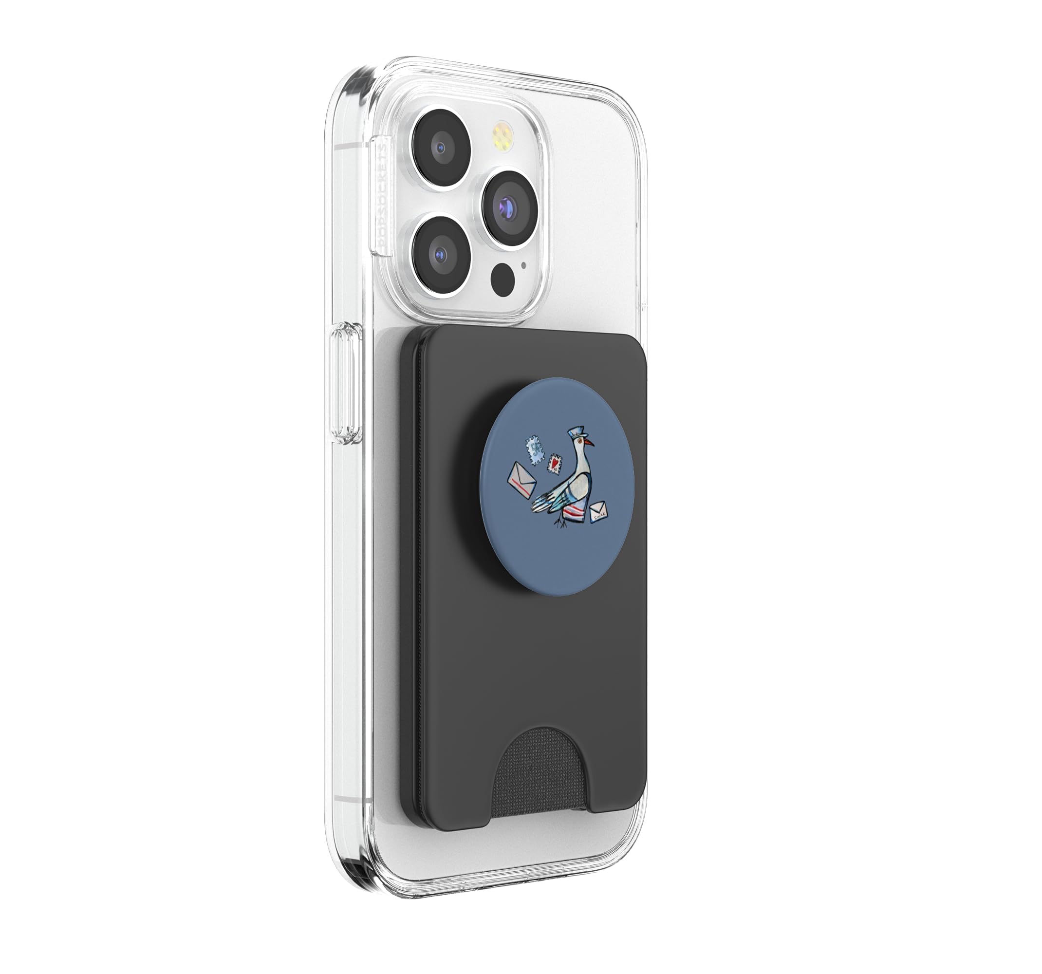 Correo Paloma Postal Birds & Mailman Arte PopSockets PopWallet para MagSafe
