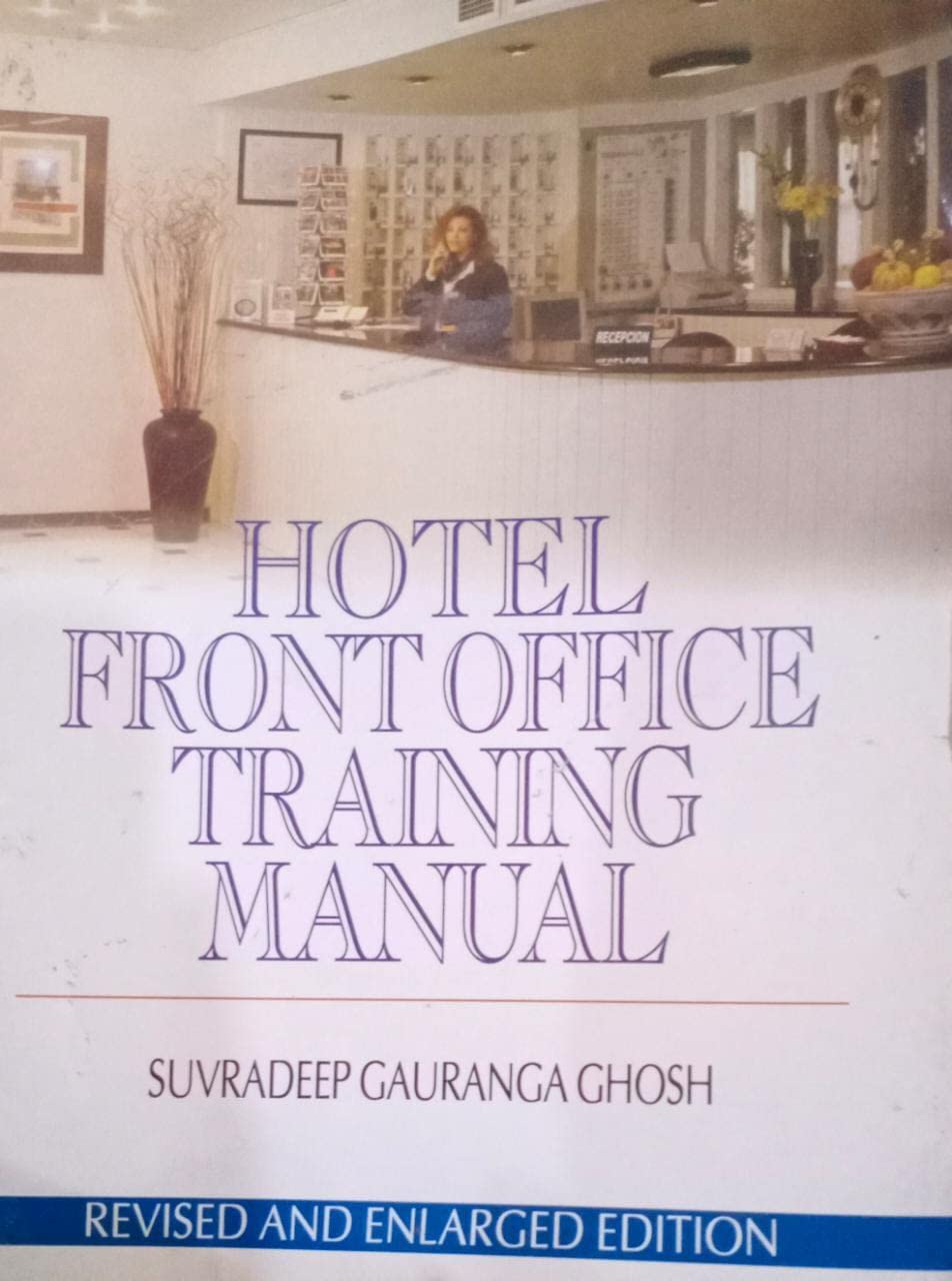 Amazon.in Buy Hotel Front Office Training Manual By Suvradeep