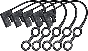 Terminal Waterproof Cover 5X SAE Waterproof Cover SAE Adapter Charger Cable Solar Power Connector Automotive Dustproof Cover DIY Accessories