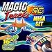 Ontel Magic Tracks Mega RC with 2 Remote Control Turbo Race Cars and 16 ft of Flexible, Bendable Glow in the Dark Racetrack, As Seen on TV