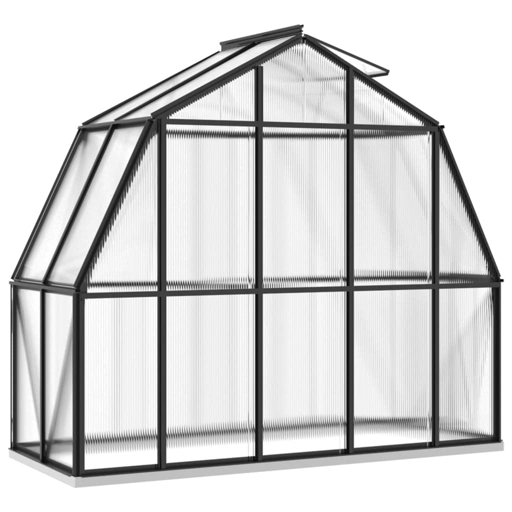 Produkty do domu - szklarnia z ramą podstawy antracyt 3,3 m aluminium