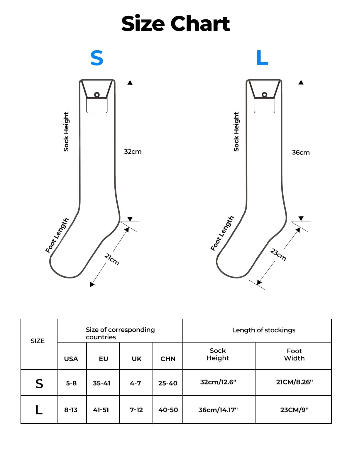 KEMIMOTO Calcetines Calefactables Controlados por App, con Calefacción Completa en Pies y Dedos, de Lana para Hombre y Mujer, Ideales para Ciclismo Esquí Pesca y Caza