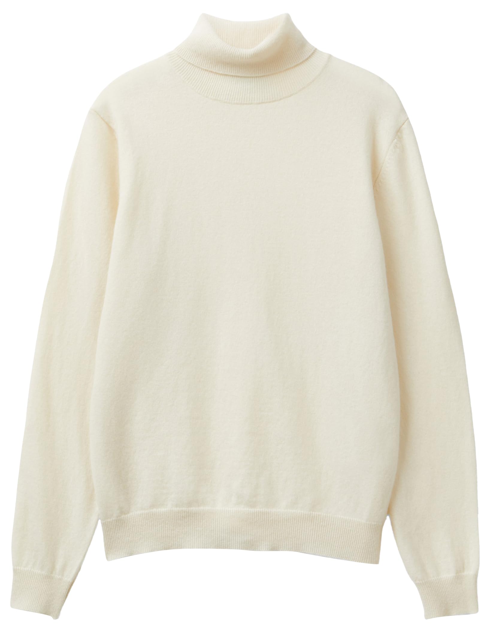 United Colors of Benetton Camiseta Ciclista M/​L 1002d2348 Suéter, Blanco Crema 000, XS para Mujer