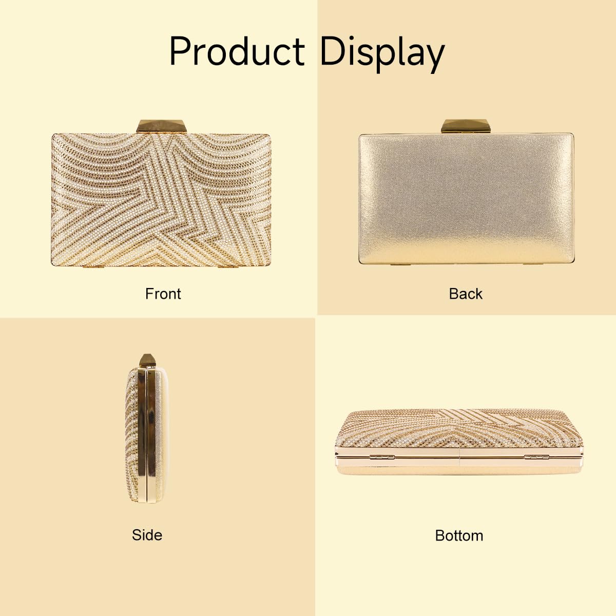 Bolsa Clutch Festa Feminina Dourada Tecido Poliéster Mão Ombro Transversal Com Correntes Removíveis em promoção! Veja a oferta e mais achadinhos de Bolsas 8 Hoje é o melhor dia para comprar Bolsa Clutch Festa Feminina Dourada Tecido Poliéster Mão Ombro Transversal Com Correntes Removíveis com aquele preço maroto! Promoção! Aproveite a oferta! 8