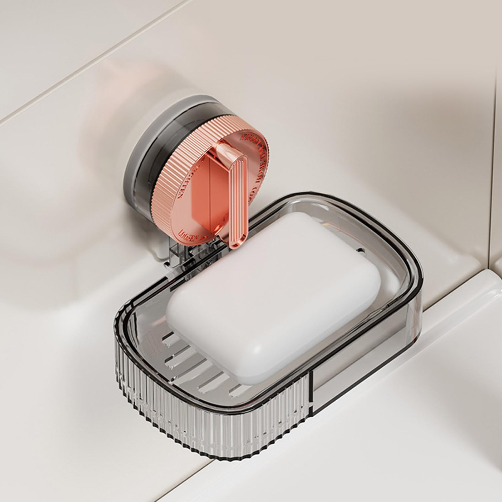 Piatto di sapone a parete con rack di drenaggio |Accessori