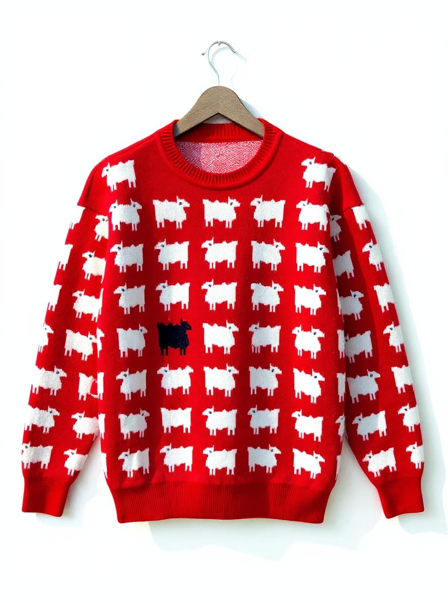 Princess Diana Black Sheep Sweater Sweater for Christmas Soft Sweater Dianas Black Sheep Sweater