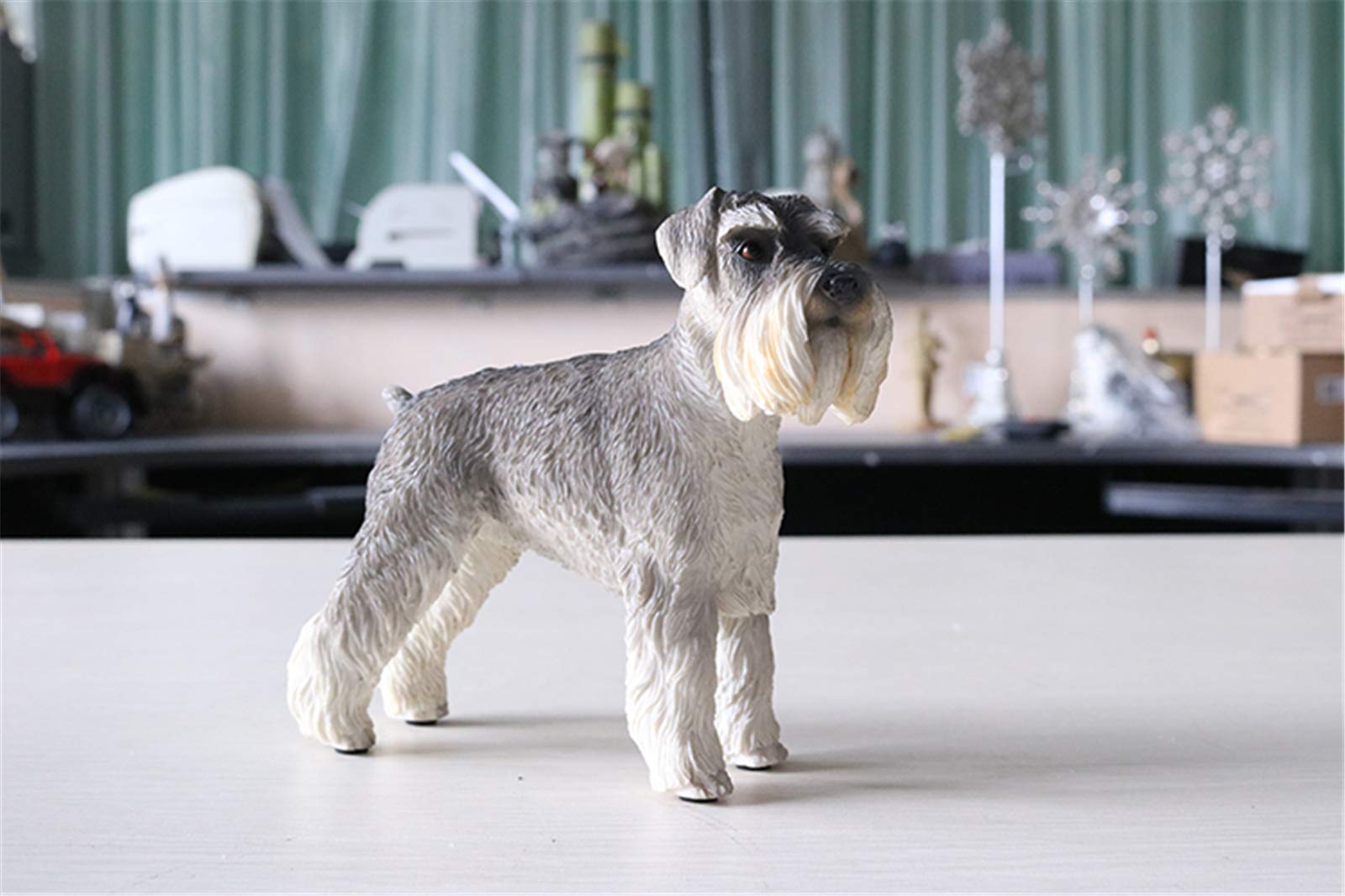 Amazon.co.jp: JJM シュナウザー ミニチュア・シュナウザー 犬 立ち