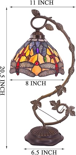 Miniatura 7 de Tiffany Lamp Series - Pantalla decorativa estilo vitral para sala de estar y dormitorio