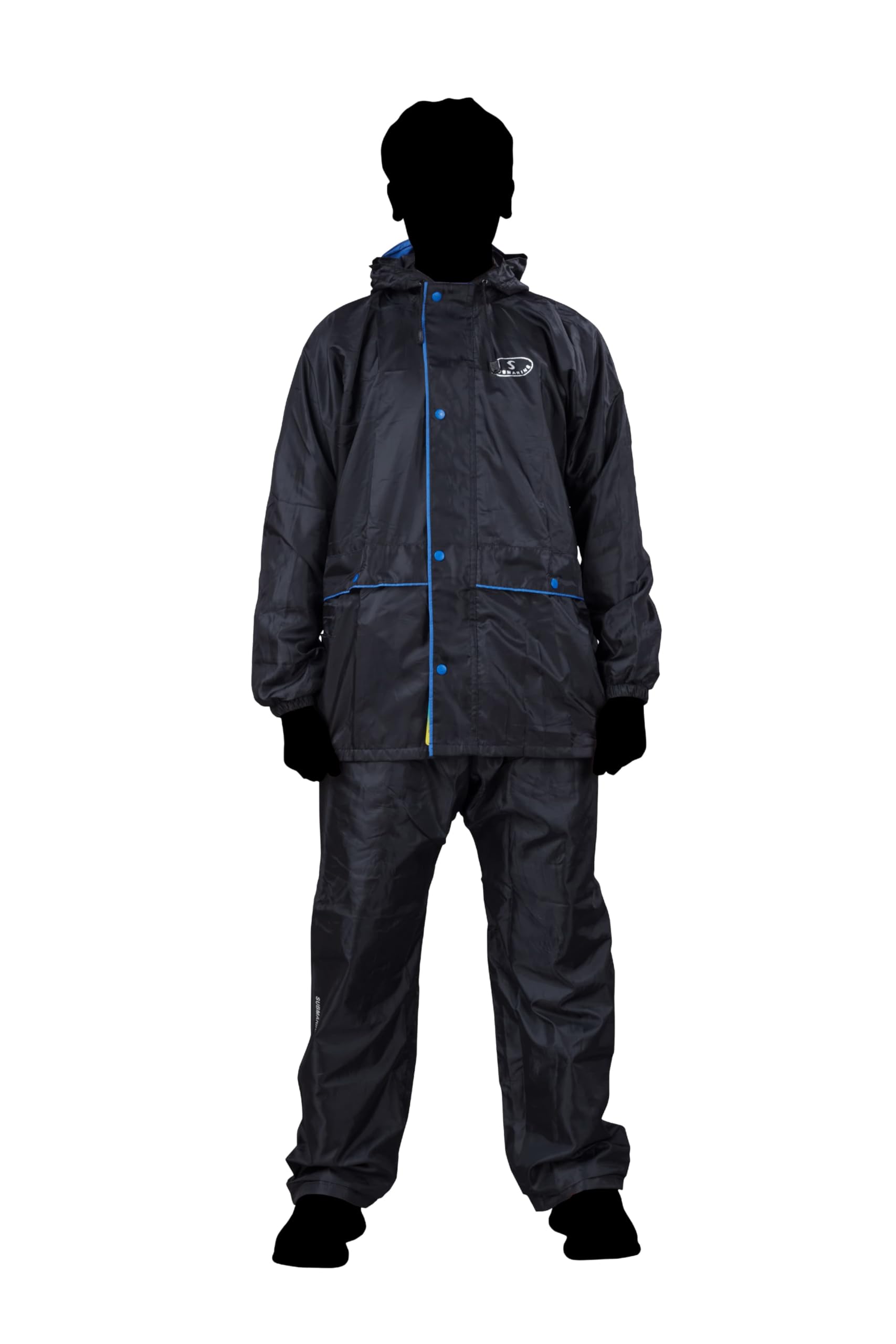 submarine UMBRELLA New Supreme Rain Coat for Men Waterproof for Bike Reversible Double Layer with Hood Raincoat for Men Set of Top and Bottom Packed in a Storage Bag-picture-42