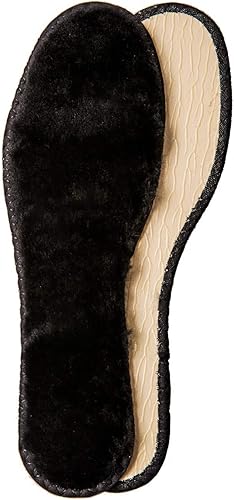 Kaps Plantillas Zapatos de Invierno de Piel de Cordero Natural con Capa antidesl