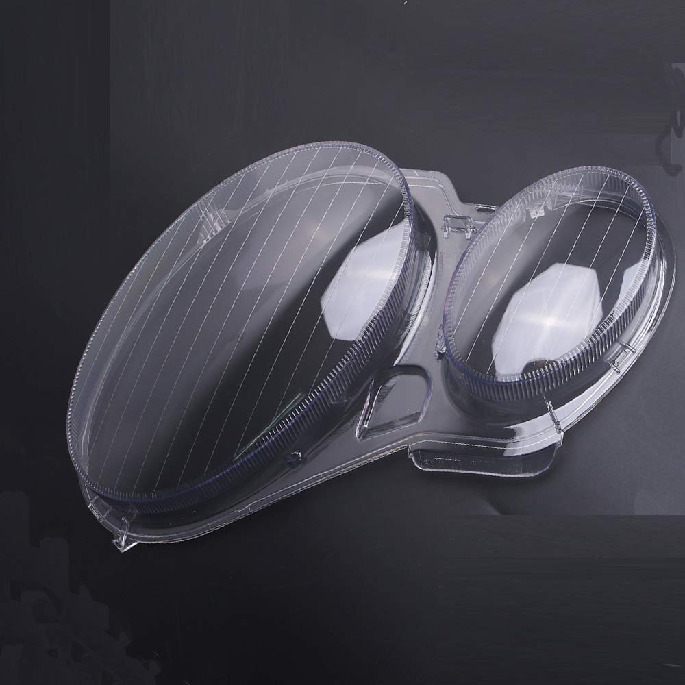 Front Headlamp Headlight Lens Cover Clear W211 E Class 02-08 1Pair product thumbnail 7