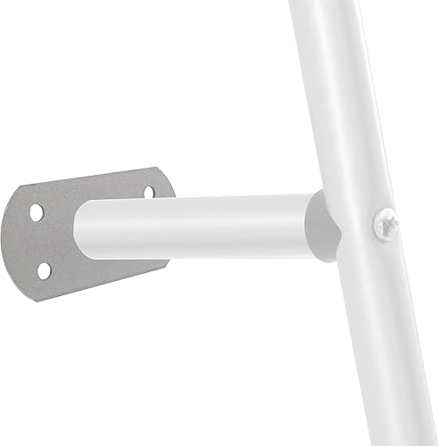 Miniatura 6 de RecPro Almohadilla de escalera rectangular con tornillo y tuerca de estrella para escalera exterior RV (negro)