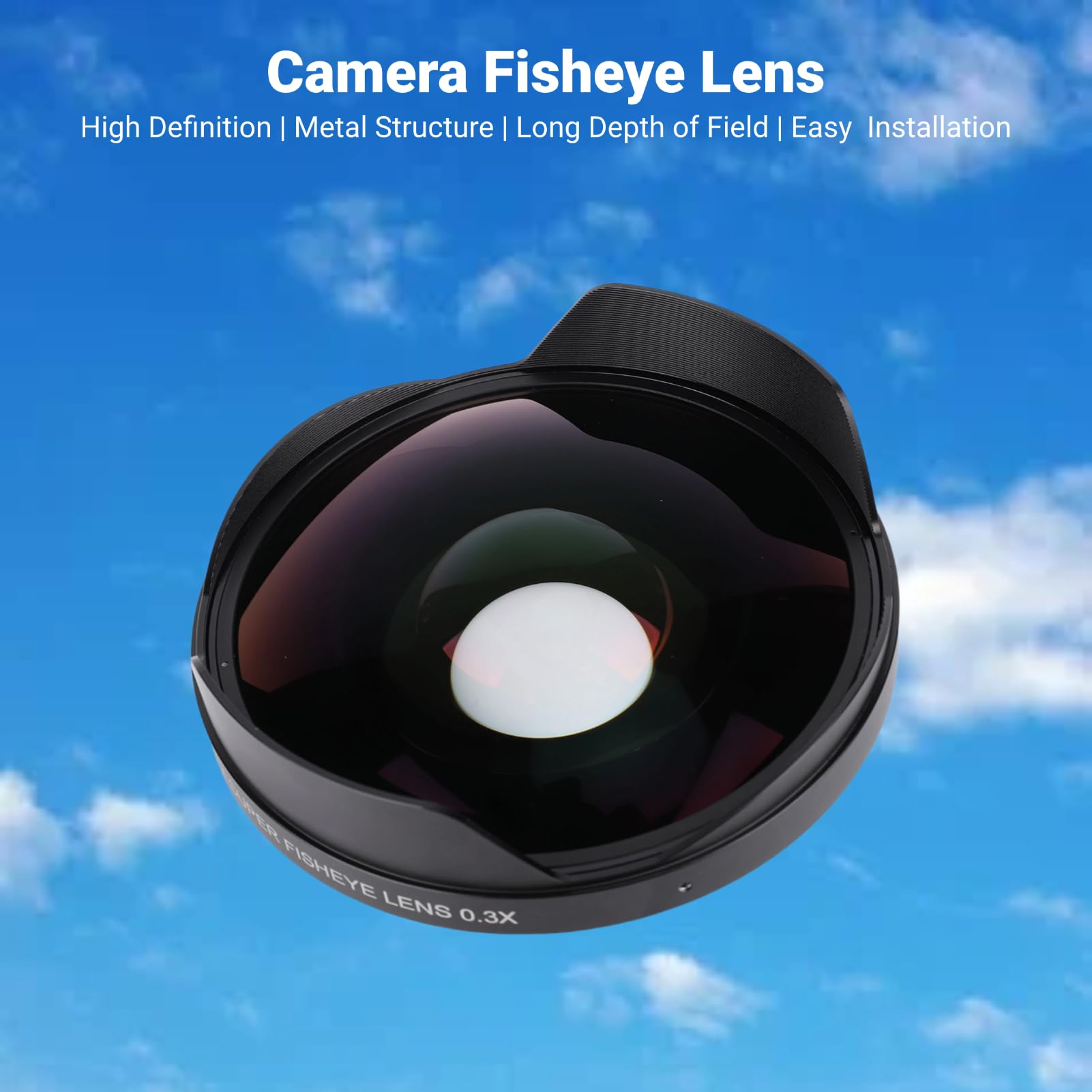 Amazon.com : Fisheye Lens Wide Angle, High Definition 0.3X Fisheye