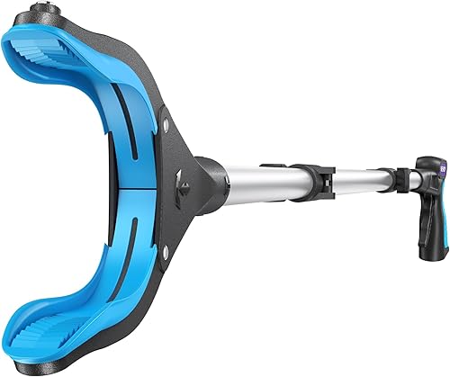 KEKOY Pro - Herramienta de recogida de 44 pulgadas, agarradores resistentes para personas mayores, palillo de basura plegable con mandíbula