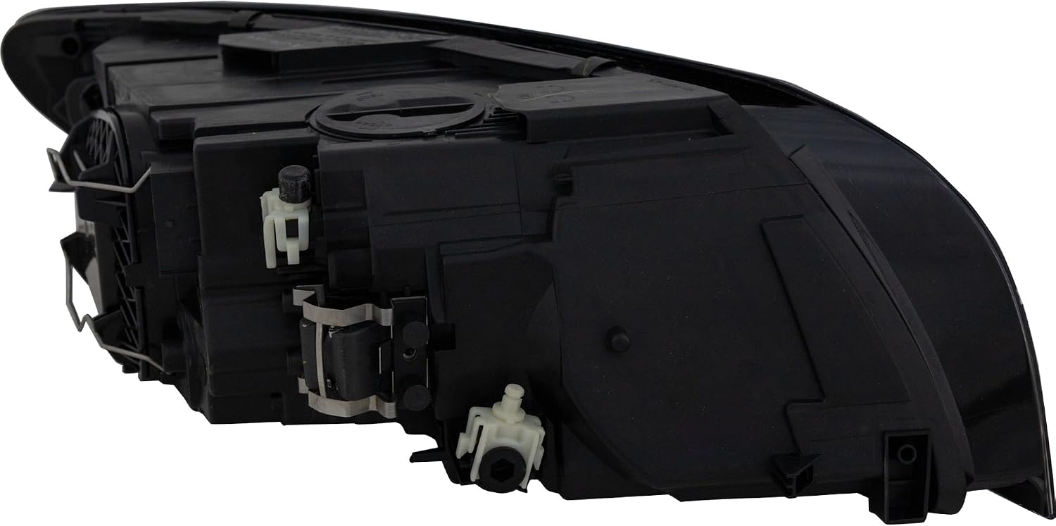 Compatible with 08-11 S40/V50 Front Headlight Headlamp Halogen Head Light Lamp with Bulb Left Driver Side