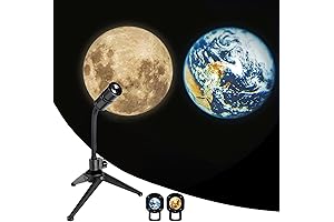 Moon Earth Projection LED Lamp