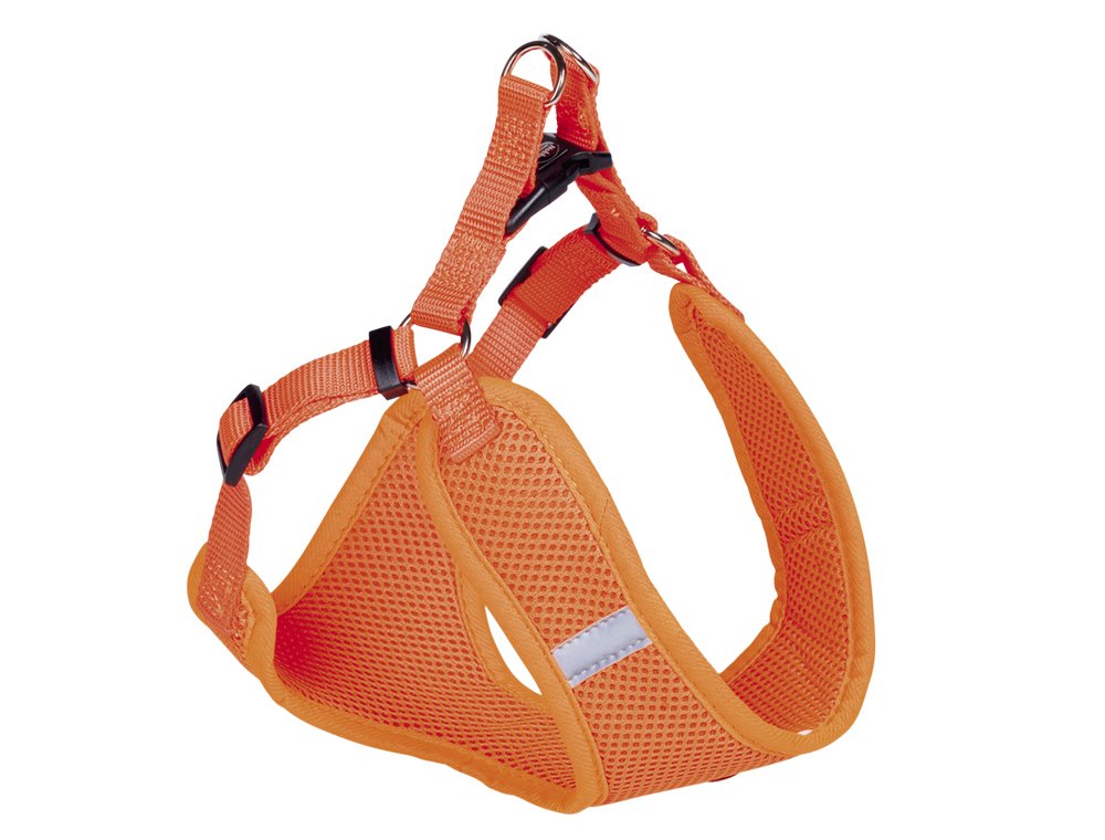 Nobby Mesh Harness With Reflective Stripe, X-Small, Neon Orange