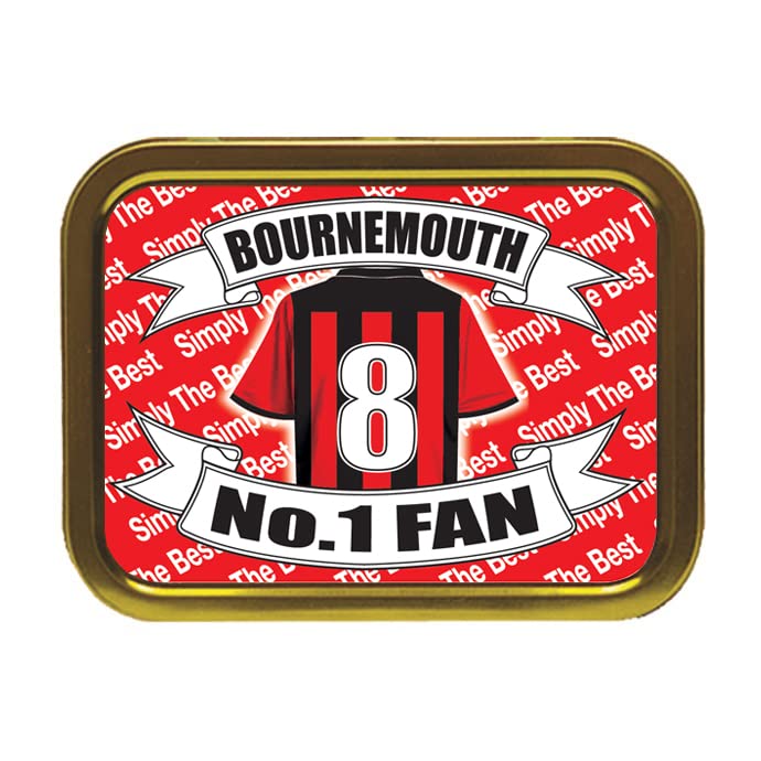 Bournemouth Football Shirt Tobacco Storage Tin & Products
