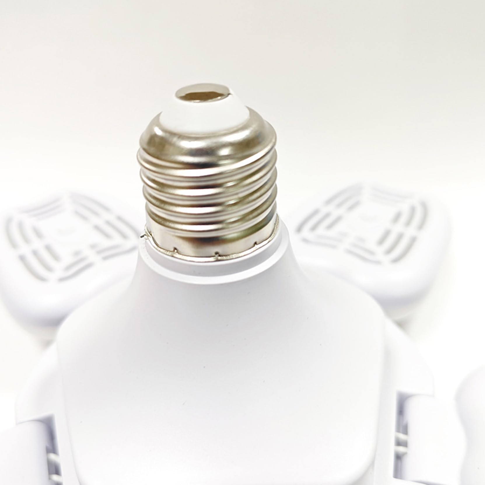 20W Garage Light with 3 Deformable Panels 6000K Ultra Bright LED Ceiling Light Fixture E26 E27 Screw-in Shop — view 3