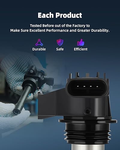 Vista 1409 de ECCPP Bobinas de encendido portátiles de repuesto para automóvil compatibles con Infiniti I30/para Nissan Maxima 3.0L V6 2000-2001 Reemplazo