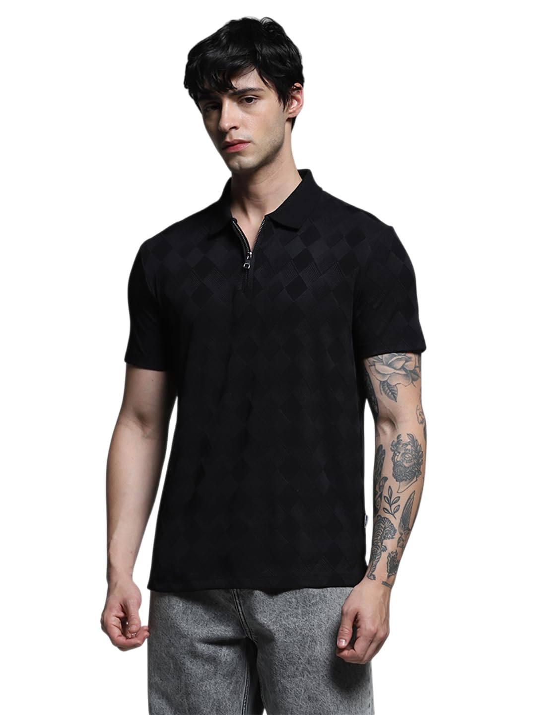 Jack & Jones Men Regular Fit Polo Tshirt in neutral