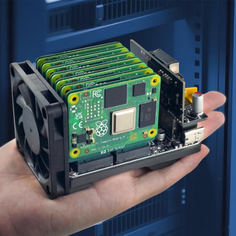Sipeed NanoCluster Mini Cluster DataCenter Board for Raspberry Pi CM4/CM5