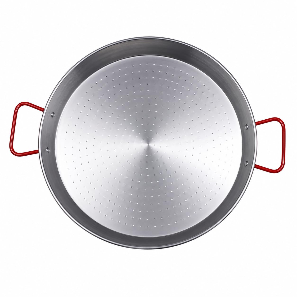 Delicioso 42cm Polished Steel Paella Pan
