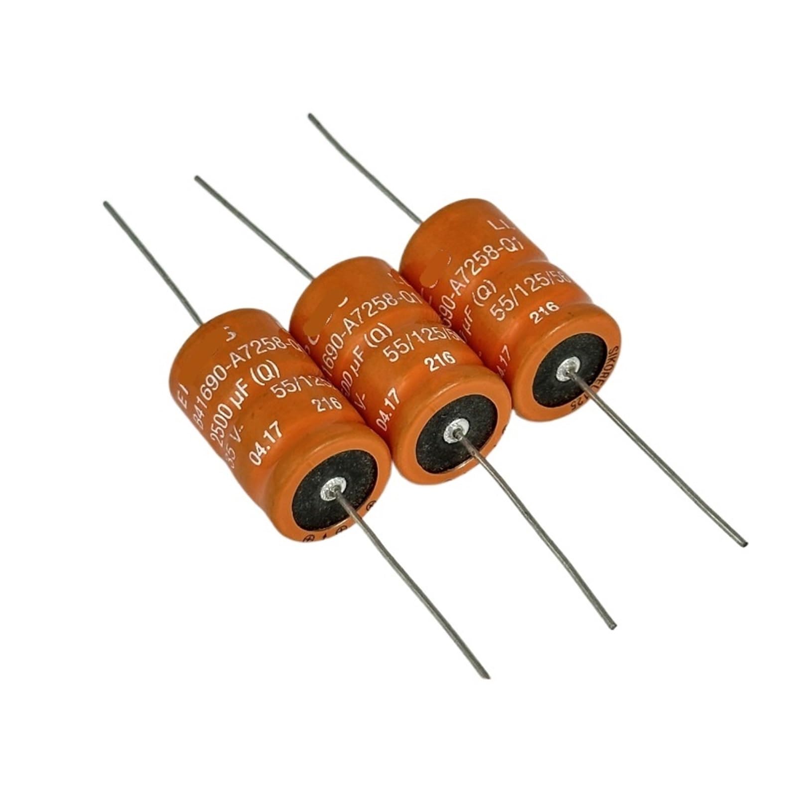 Condensateur de filtre audio B41690 2500UF pour réparer un amplificateur 2200UF