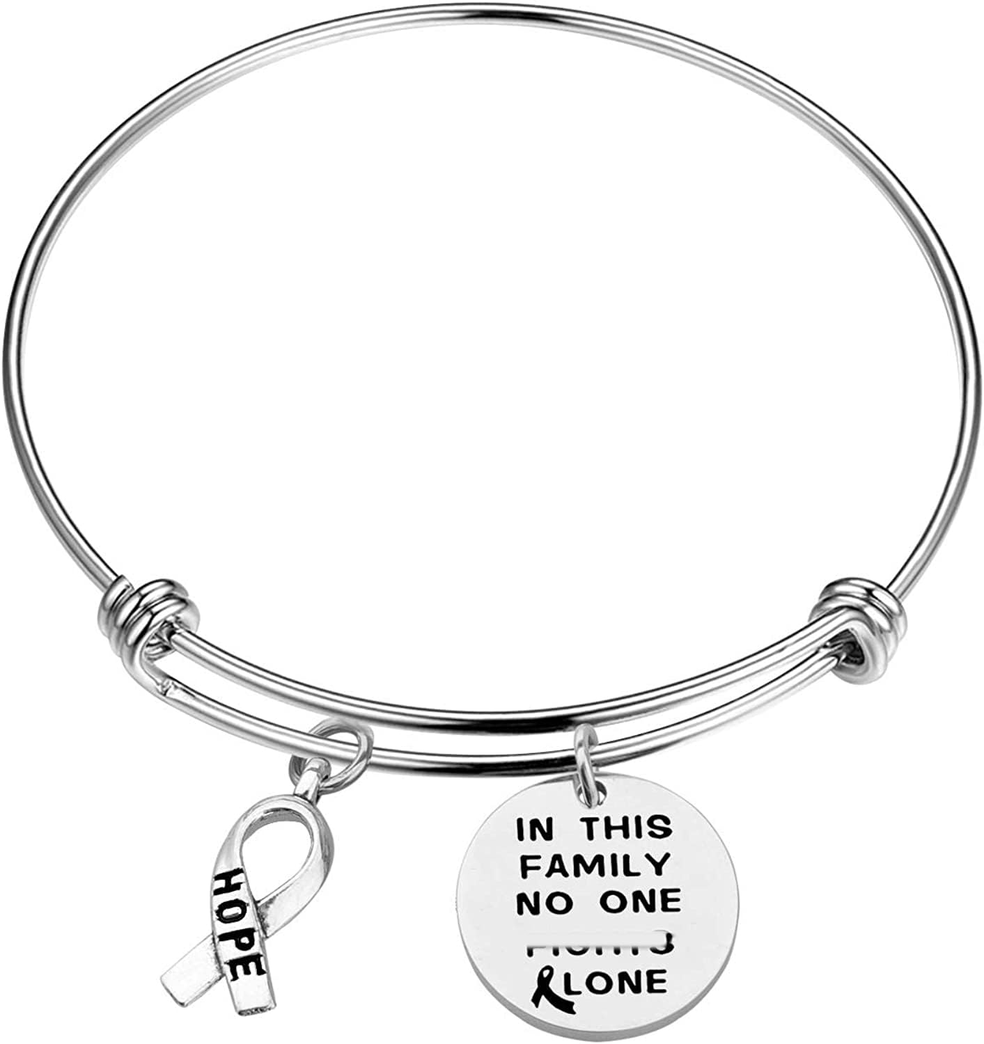 BNQL in This Family Bracelet Necklace Cancer Awareness Gifts